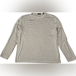 Theory men’s size XL gray long sleeved shirt